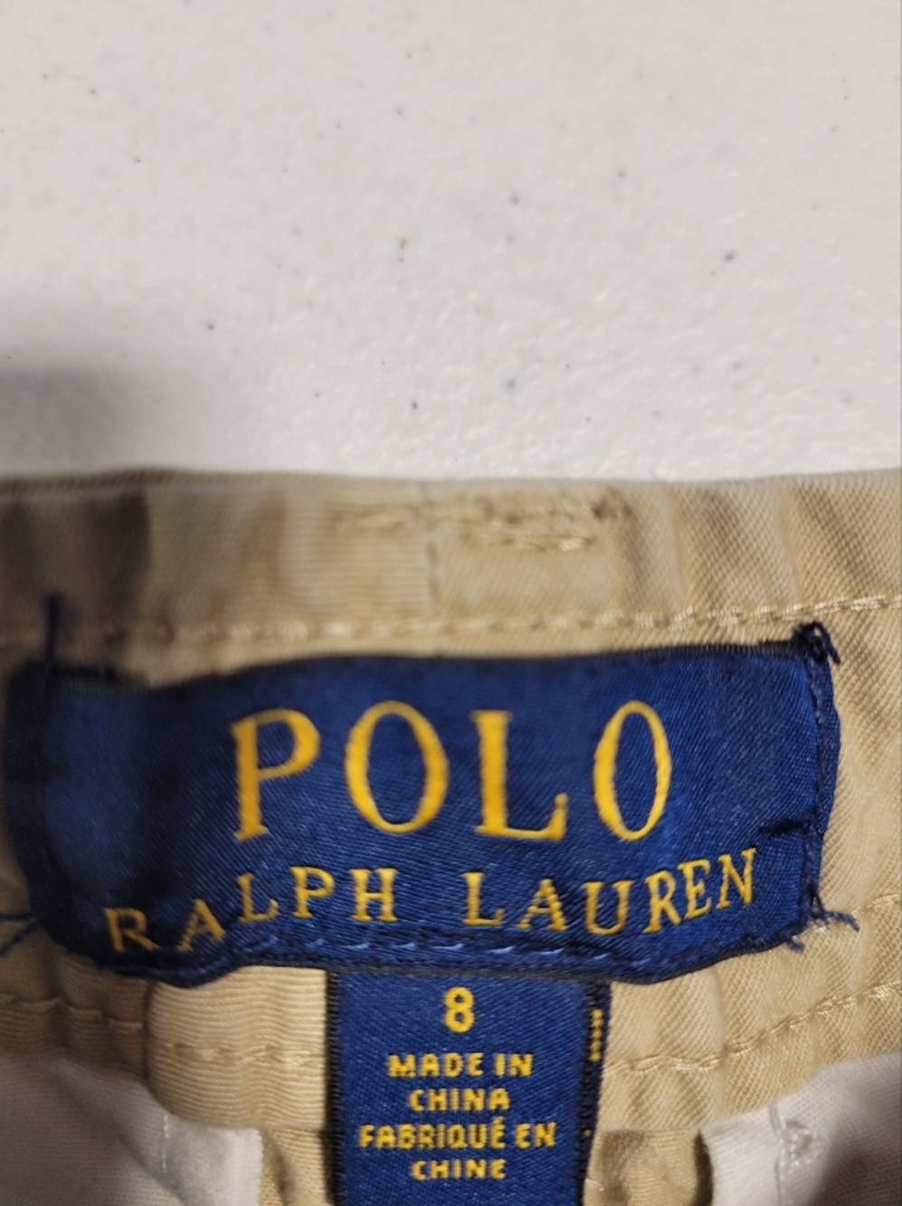 Polo by Ralph Lauren Men's Khaki Cargo Shorts - Picture 2 of 6